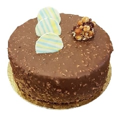 Taze Çikolatalı Yuvarlak Pasta 2-3 Kişilik