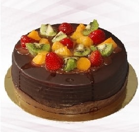 Zengin Tatlı 6-9 Kişilik Karışık Meyveli Çikolatalı Sunum